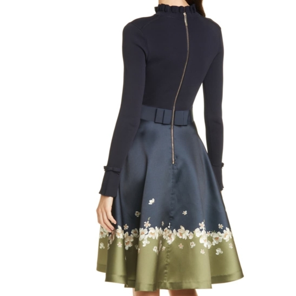🚫SOLD🚫 NWT TED BAKER FULL SKIRT DRESS - Picture 2 of 6